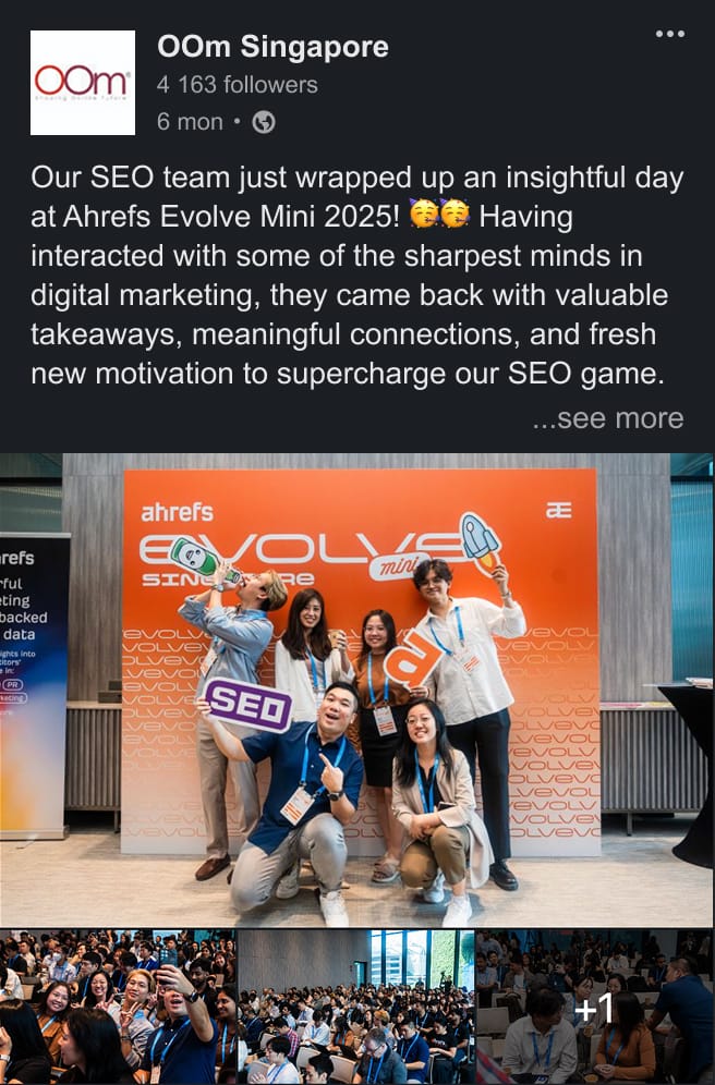 Post by OOm Singapore