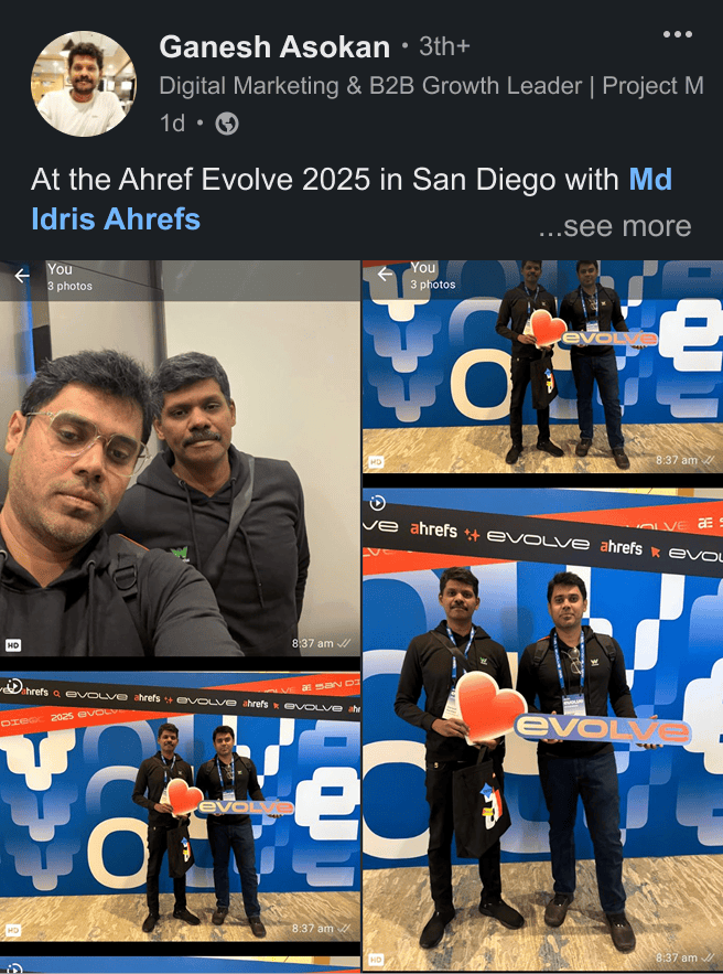 Post by Ganesh Asokan