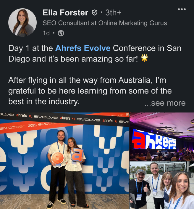 Post by Ella Forster